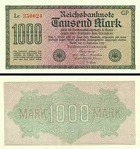 *1000 Mariek Nemecko 1922, P76 AU - Kliknutím na obrázok zatvorte -